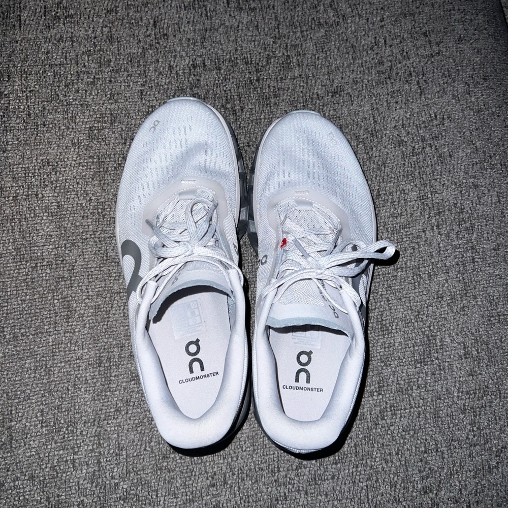 On Running Cloudmonster Women’s Gray Athletic Shoes